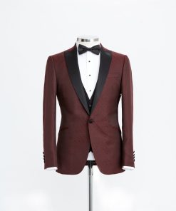 Red Bird Eye Tuxedo